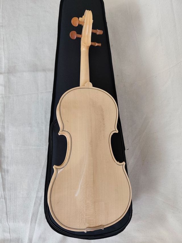 Violín de abeto con estuche rígido y arco - Nuevo