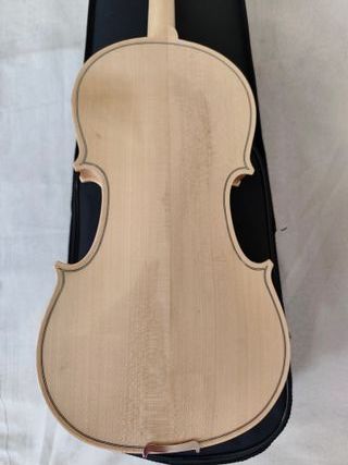 Violín de abeto con estuche rígido y arco - Nuevo