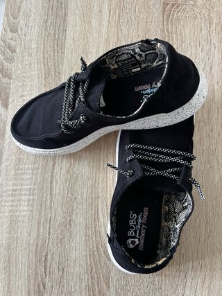 Zapatillas Skechers BOBS Memory Foam Negras