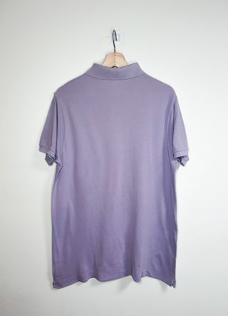 Lacoste Polo Lila Made in France Chemise Vintage