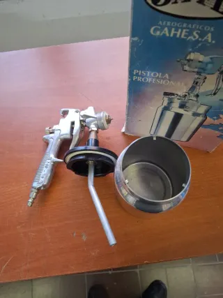 PISTOLA AEROGRÁFICA JA-FE MP-70 DE SAGOLA NUEVA