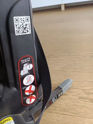 Silla coche grupos 1,2,3 Isofix
