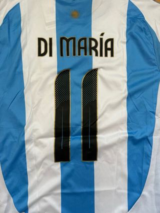 Camiseta Argentina Di María Talla L
