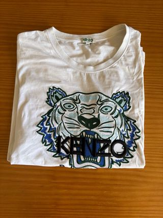 Camiseta Kenzo Tiger Talla L Nueva