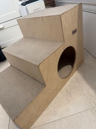 Escaleras para mascotas de madera