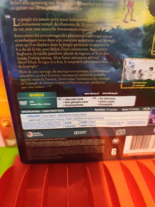 DVD El Libro de la Selva Disney (Precintado)