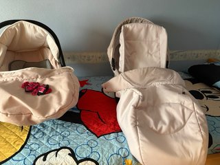ME URGE!!!Carro 3 piezas, minicuna y antivuelco