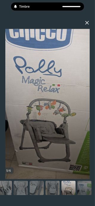 Trona Chicco Polly Magic Bebé