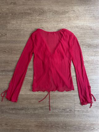 Blusa Zara volantes
