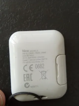 4 Mandos Molplasa Nice Puertas Garaje