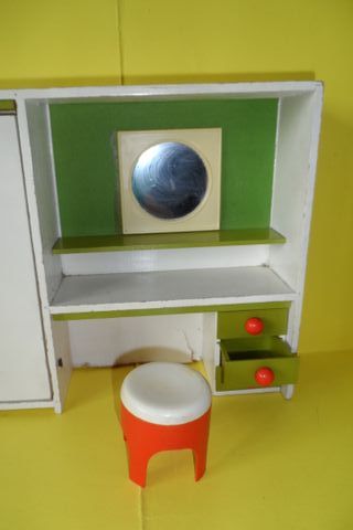 Cameretta frade mobili bambole anni 80 tipo barbie