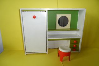 Cameretta frade mobili bambole anni 80 tipo barbie