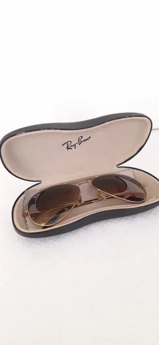 Gafas de sol Ray-Ban Aviator Marrón Dorado