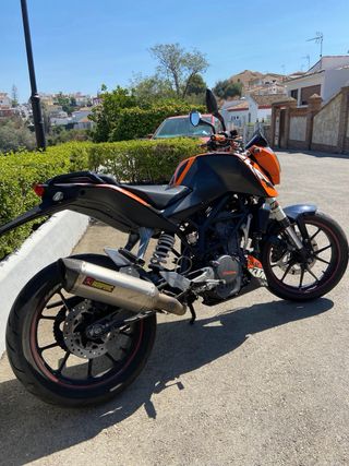 KTM 125 Duke 2011 Escape Akrapovic