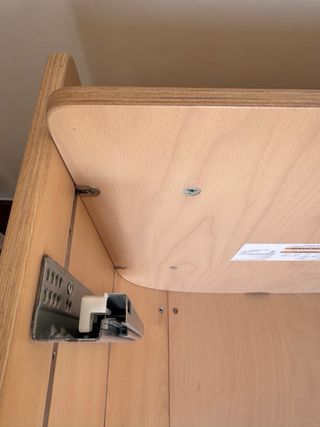 Cambiador de bebé de madera