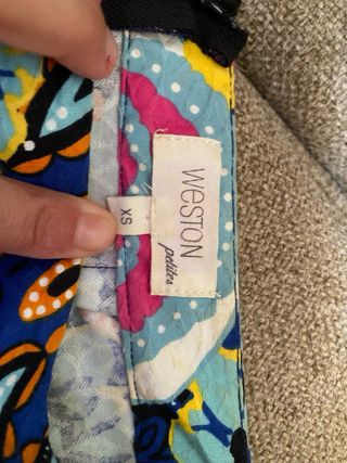 Falda estampada floral