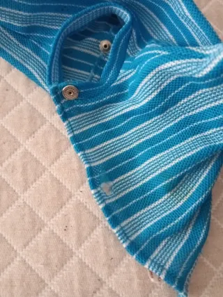 Jerseicito Famosa Rayas Azul