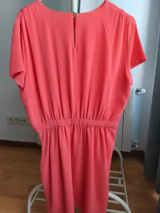 Vestido verano coral Trianabyc Talla 40