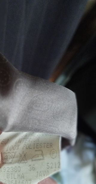 Americana gris a rayas