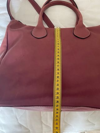 Borsa donna vera pelle rosa
