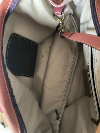 Borsa donna vera pelle rosa