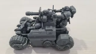 Quad invader de los Marines espaciales