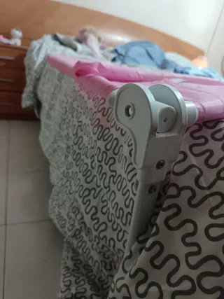 Barrera de Cama Infantil Rosa