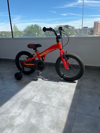 Bicicleta Infantil Monty 103 Roja
