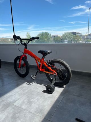 Bicicleta Infantil Monty 103 Roja