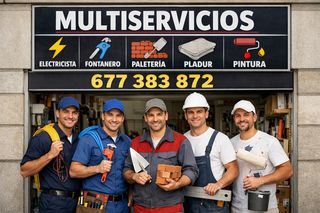 Servicios Multiservicios: Electricista, Fontanero,