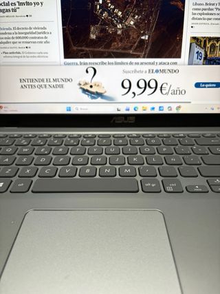 Portátil Asus X515 Plata y Negro