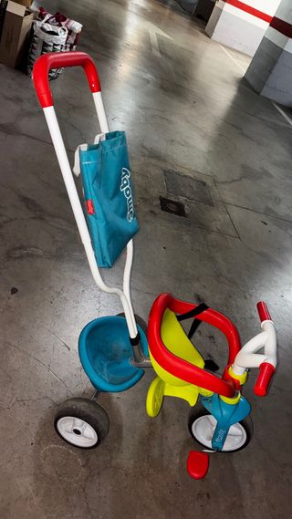Triciclo Smoby Bebe Paseo