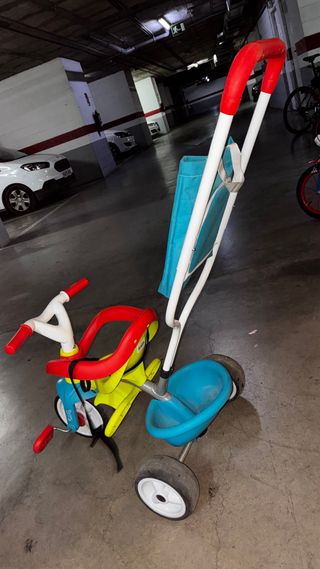 Triciclo Smoby Bebe Paseo