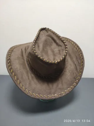 Sombrero Cowboy Vaquero Artesanal Vintage 70s