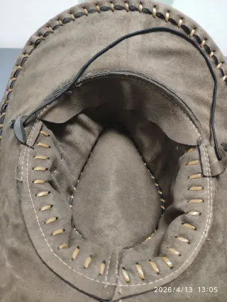 Sombrero Cowboy Vaquero Artesanal Vintage 70s