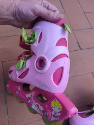 Patines Oxelo play 3 Rosa Talla 28-30
