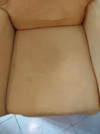 Sillón reclinable con masaje y calor - muy cómodo