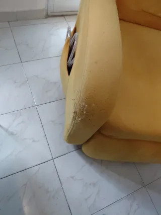 Sillón reclinable con masaje y calor - muy cómodo