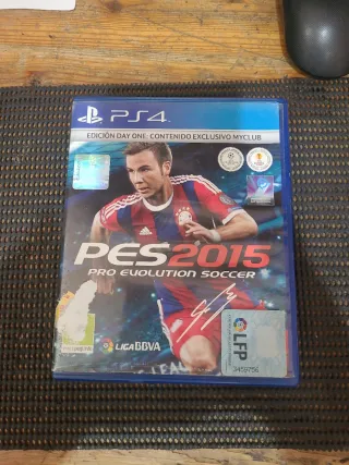 PS4 PES 2015 Pro Evolution Soccer