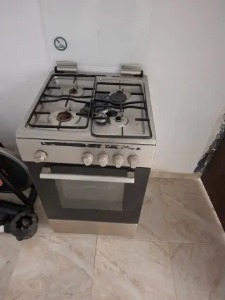 Cocina de gas con horno