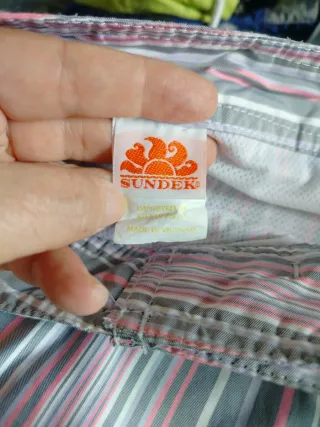 Costume da bagno uomo boxer Sundek righe
