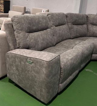 Sofá eléctrico relax gris - Enivo gratis OFERTA!