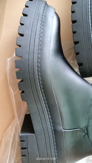 Botas Stradivarius Caña Alta Negras