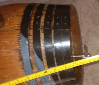 Barril de roble 16L con soporte