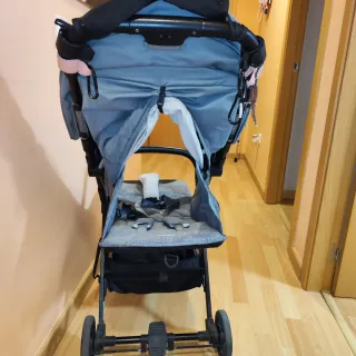 Silla de paseo negra inglesina regalo saco