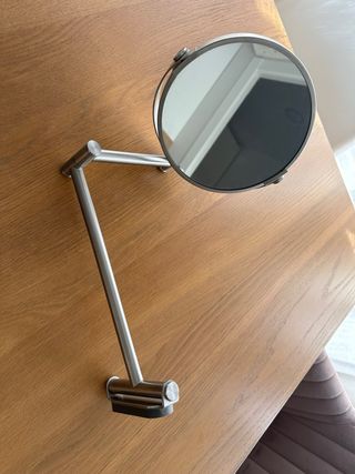 Espejo Aumento Ikea Grundtal Acero Inox
