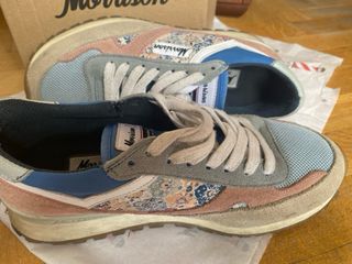 Zapatillas Morrison Talla 37 Azul y Rosa