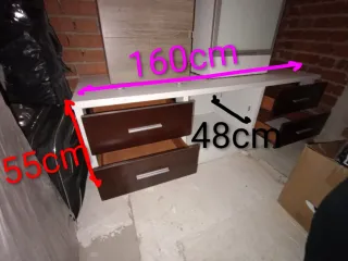 Conjunto Salón: Mueble TV y Mueble Columna