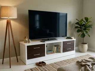 Conjunto Salón: Mueble TV y Mueble Columna