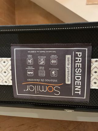 Colchon viscoeslatico y sommier